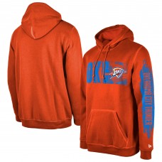 Толстовка Oklahoma City Thunder New Era Orange Tip-Off Collection