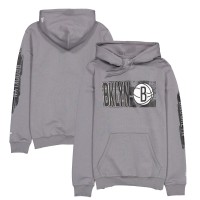 Толстовка Brooklyn Nets New Era Tip-Off Collection - Charcoal
