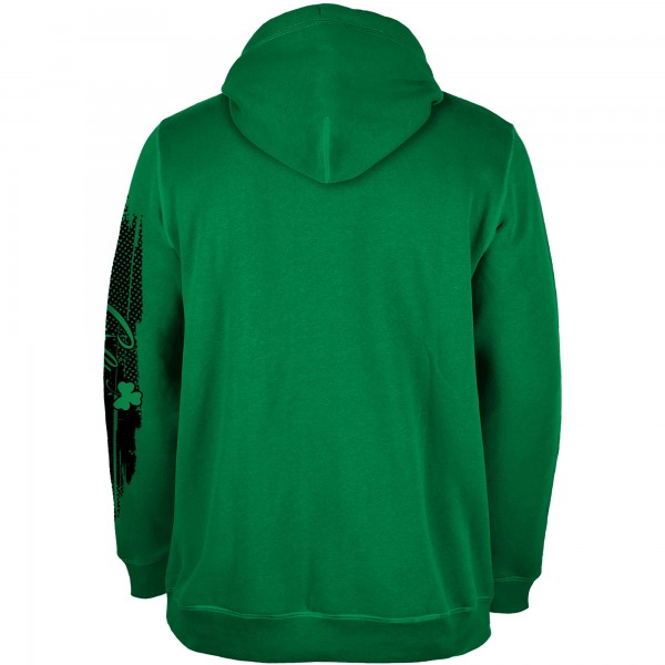 Boston Celtics New Era Green Tip-Off Collection Pullover Hoodie
