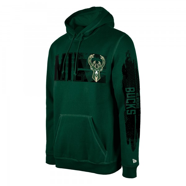 Толстовка Milwaukee Bucks New Era Tip-Off Collection - Hunter Green