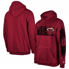 Толстовка Miami Heat New Era Red Tip-Off Collection