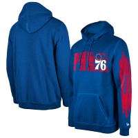 Philadelphia 76ers New Era Royal Tip-Off Collection Pullover Hoodie