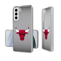 Chicago Bulls Linen Logo Galaxy Clear Case