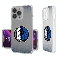 Dallas Mavericks Linen Logo iPhone Clear Case