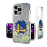 Golden State Warriors Linen Logo iPhone Glitter Case