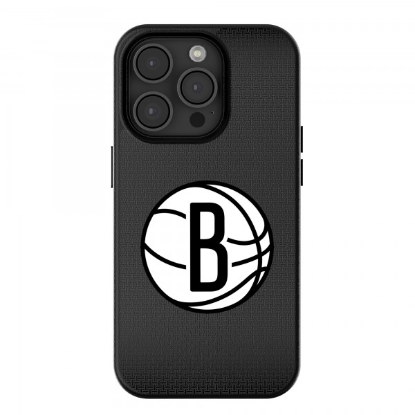 Brooklyn Nets Linen Logo iPhone Magnetic Bump Case