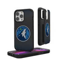 Minnesota Timberwolves Linen Logo iPhone Rugged Case