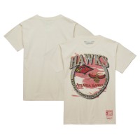 Футболка Atlanta Hawks Mitchell & Ness Hardwood Classics Vintage Soul Crown Jewels - Tan