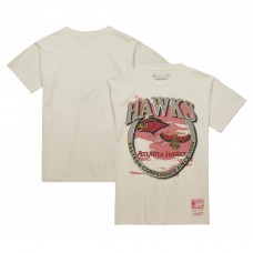 Футболка Atlanta Hawks Mitchell & Ness Hardwood Classics Vintage Soul Crown Jewels - Tan