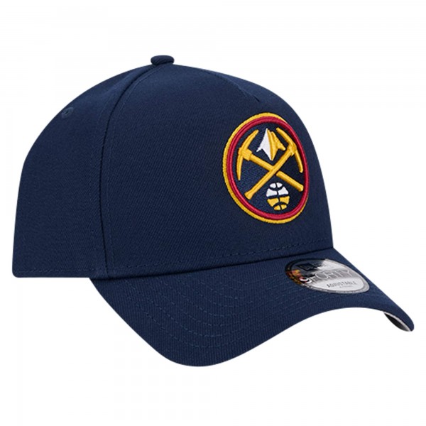 Бейсболка Denver Nuggets New Era Navy A-Frame 9FORTY