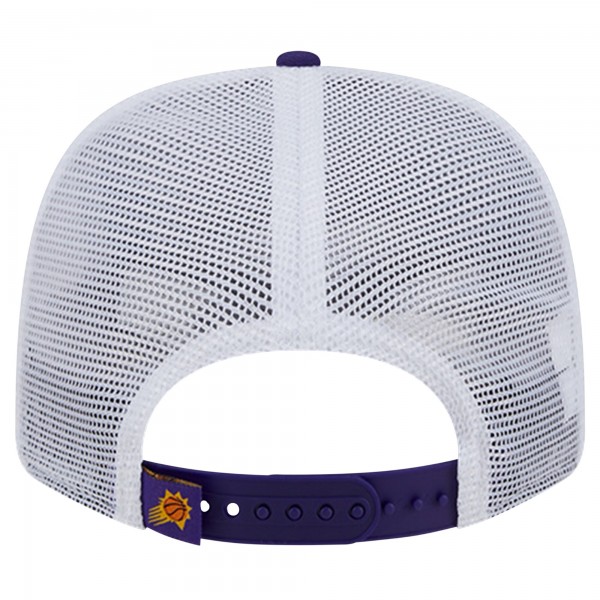 Бейсболка Phoenix Suns New Era Purple/White Trucker 9SEVENTY