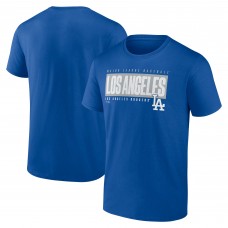 Los Angeles Dodgers Royal Blocked Out T-Shirt