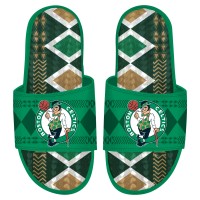 Шлепки Boston Celtics ISlide Shooting Touch Rwanda Pattern Gel - Kelly Green