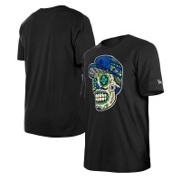 Футболка Dallas Mavericks New Era Unisex Sugar Skull - Black