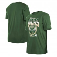 Футболка Milwaukee Bucks New Era Unisex Summer Classics - Hunter Green