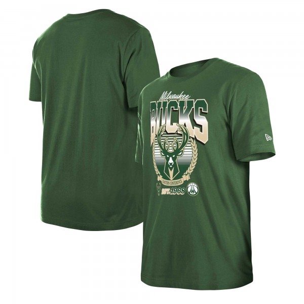 Футболка Milwaukee Bucks New Era Unisex Summer Classics - Hunter Green