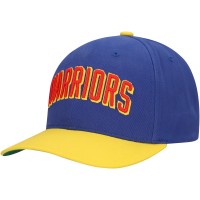 Бейсболка Golden State Warriors Mitchell & Ness Team Up Classic Edition - Royal/Gold