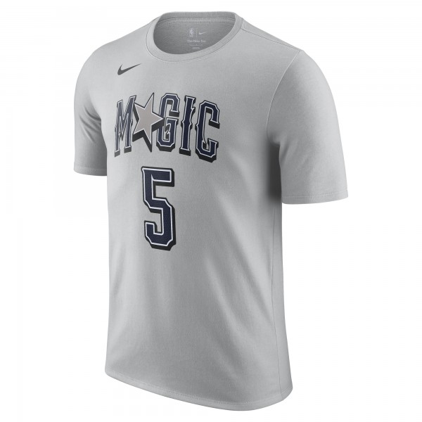 Футболка Paolo Banchero Orlando Magic Nike 2024/25 City Edition Name & Number - Silver