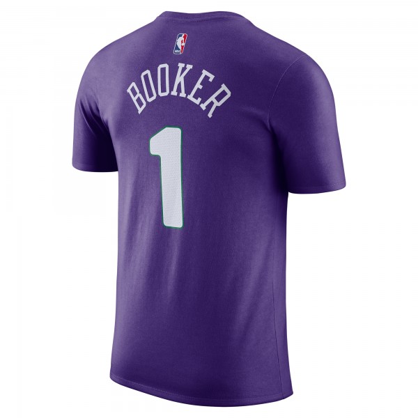 Футболка Devin Booker Phoenix Suns Nike 2024/25 City Edition Name & Number - Purple