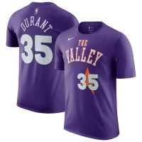 Футболка Kevin Durant Phoenix Suns Nike 2024/25 City Edition Name & Number - Purple