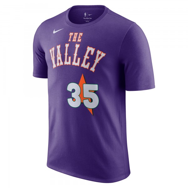Футболка Kevin Durant Phoenix Suns Nike 2024/25 City Edition Name & Number - Purple