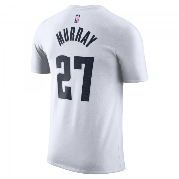 Футболка Jamal Murray Denver Nuggets Nike 2024/25 City Edition Name & Number - White