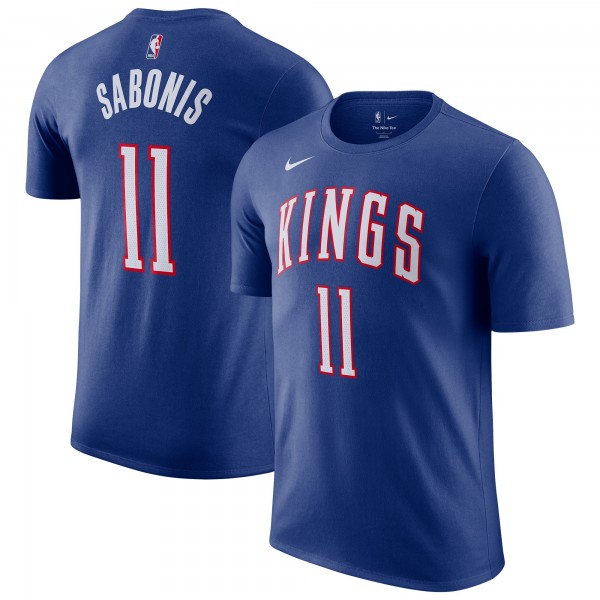 Футболка Domantas Sabonis Sacramento Kings Nike 2024/25 City Edition Name & Number - Blue
