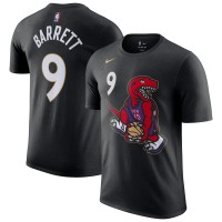 Футболка RJ Barrett Toronto Raptors Nike 2024/25 City Edition Name & Number - Black