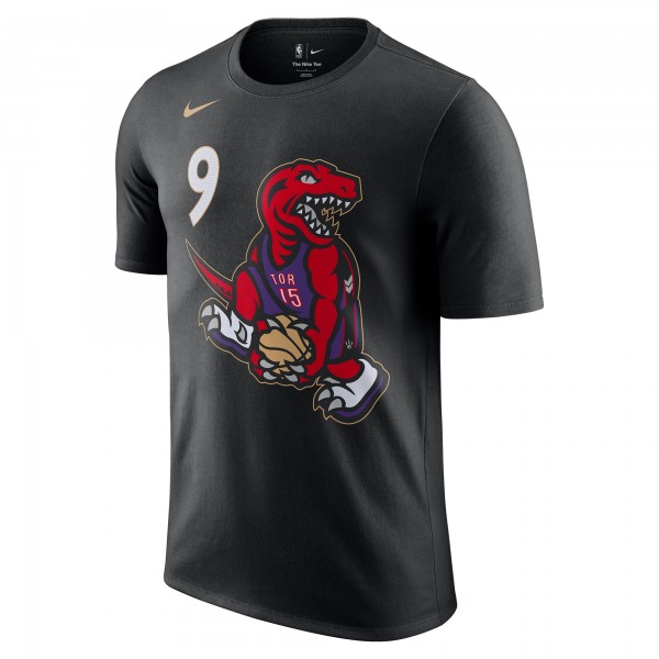Футболка RJ Barrett Toronto Raptors Nike 2024/25 City Edition Name & Number - Black