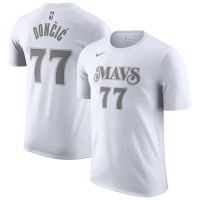 Футболка Luka Dončić Dallas Mavericks Nike 2024/25 City Edition Name & Number - White