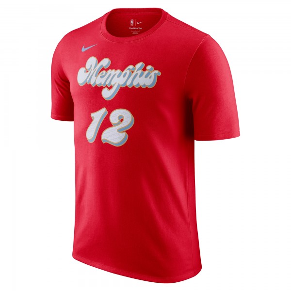 Футболка Ja Morant Memphis Grizzlies Nike 2024/25 City Edition Name & Number - Red