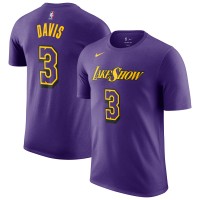 Футболка Anthony Davis Los Angeles Lakers Nike 2024/25 City Edition Name & Number - Purple