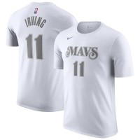 Футболка Kyrie Irving Dallas Mavericks Nike 2024/25 City Edition Name & Number - White