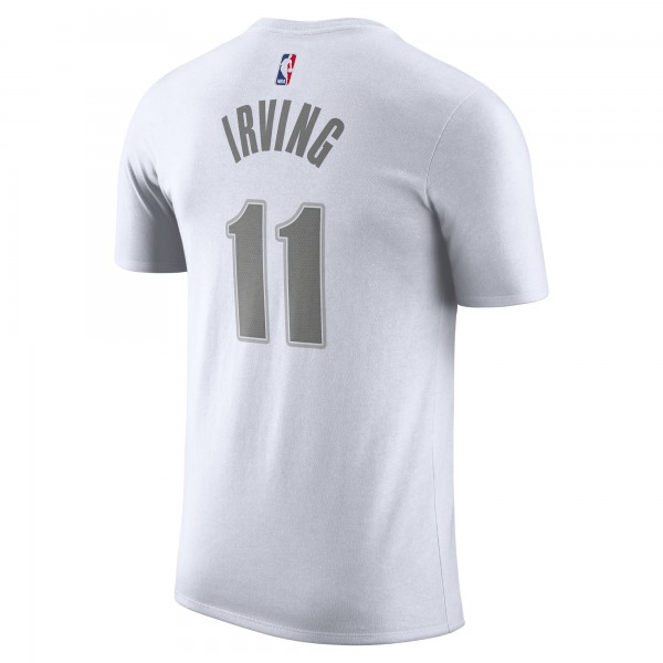 Футболка Kyrie Irving Dallas Mavericks Nike 2024/25 City Edition Name & Number - White