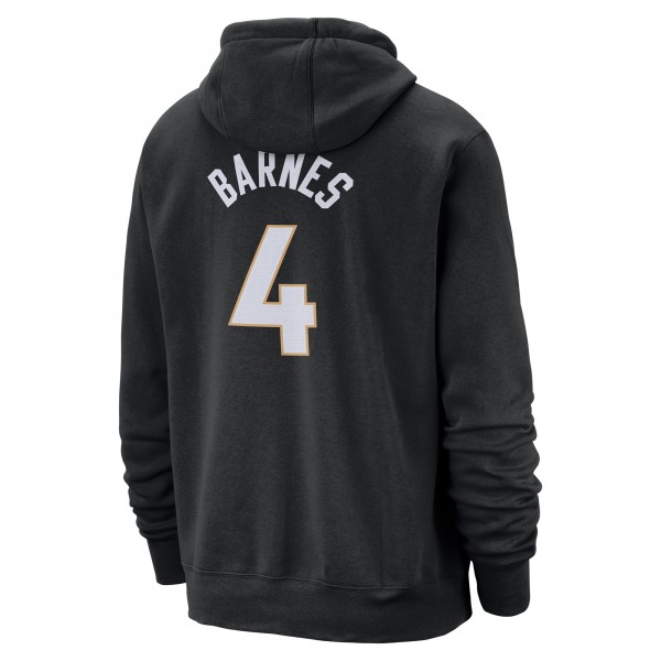 Толстовка Scottie Barnes Toronto Raptors Nike 2024/25 City Edition Name & Number - Black