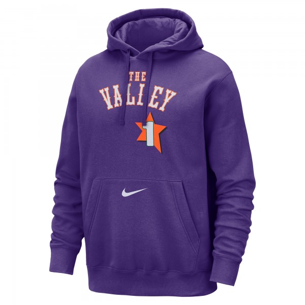 Толстовка Devin Booker Phoenix Suns Nike 2024/25 City Edition Name & Number - Purple