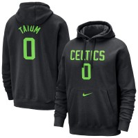 Толстовка Jayson Tatum Boston Celtics Nike 2024/25 City Edition Name & Number - Black