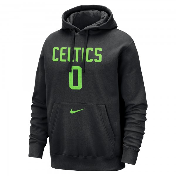Толстовка Jayson Tatum Boston Celtics Nike 2024/25 City Edition Name & Number - Black