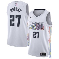 Игровая джерси Jamal Murray Denver Nuggets Nike Unisex 2024/25 Swingman Player - City Edition - White