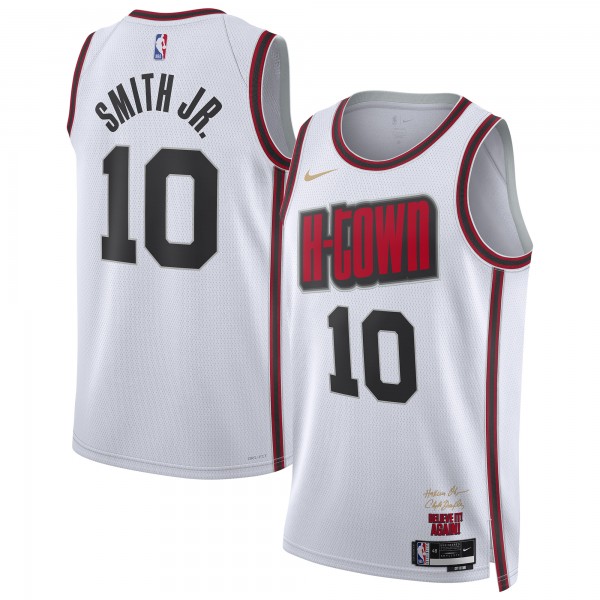Игровая джерси Jabari Smith Jr. Houston Rockets Nike Unisex 2024/25 Swingman Player - City Edition - White