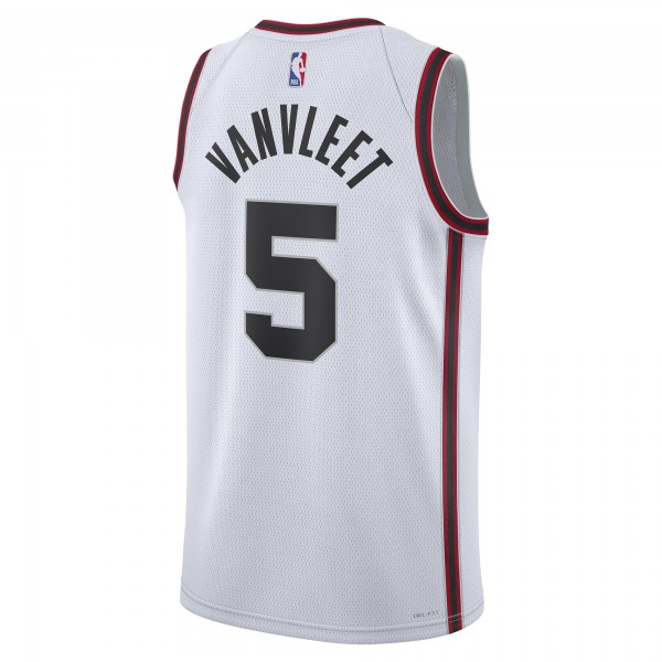 Игровая джерси Fred VanVleet Houston Rockets Nike Unisex 2024/25 Swingman Player - City Edition - White