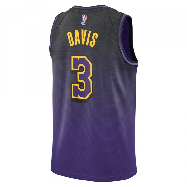 Игровая джерси Anthony Davis Los Angeles Lakers Nike Unisex 2024/25 Swingman Player - City Edition - Purple