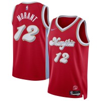 Игровая джерси Ja Morant Memphis Grizzlies Nike Unisex 2024/25 Swingman Player - City Edition - Red