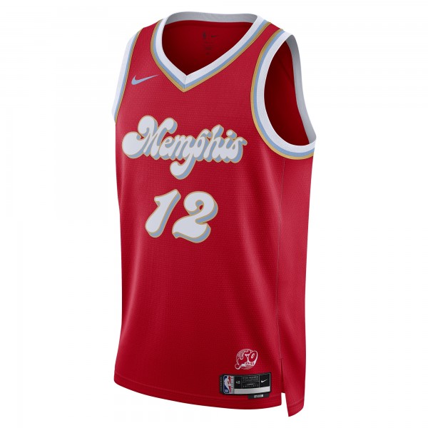 Игровая джерси Ja Morant Memphis Grizzlies Nike Unisex 2024/25 Swingman Player - City Edition - Red