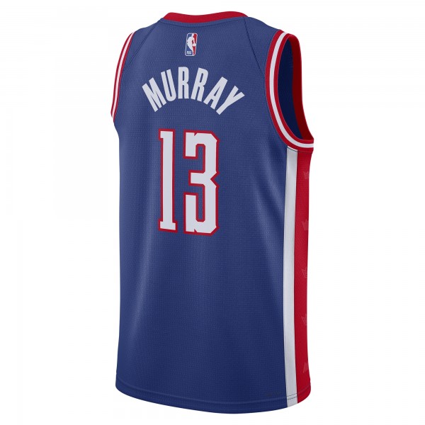 Игровая джерси Keegan Murray Sacramento Kings Nike Unisex 2024/25 Swingman Player - City Edition - Blue