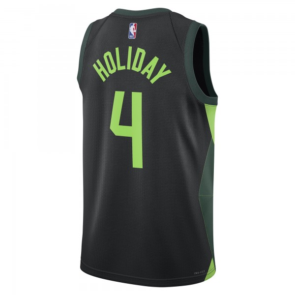 Игровая джерси Jrue Holiday Boston Celtics Nike Unisex 2024/25 Swingman Player - City Edition - Black