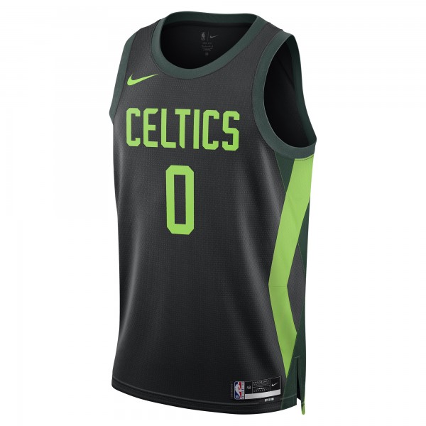 Игровая джерси Jayson Tatum Boston Celtics Nike Unisex 2024/25 Swingman Player - City Edition - Black