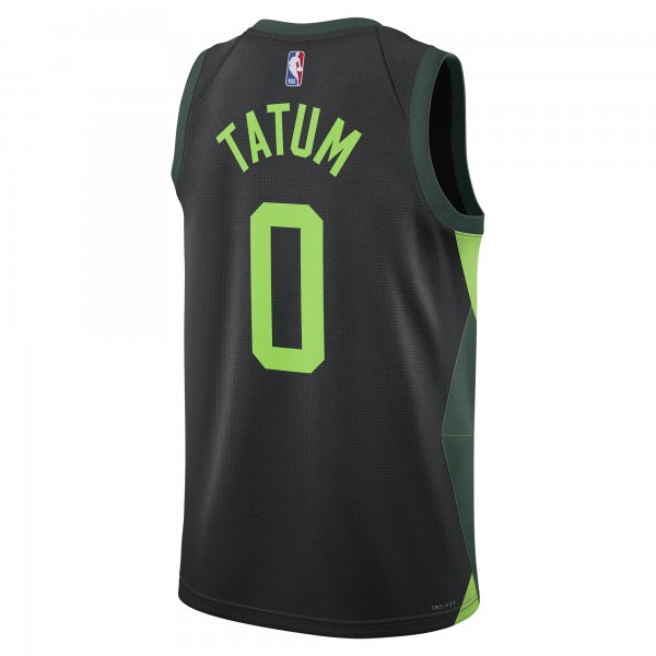 Игровая джерси Jayson Tatum Boston Celtics Nike Unisex 2024/25 Swingman Player - City Edition - Black