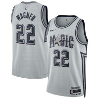 Игровая джерси Franz Wagner Orlando Magic Nike Unisex 2024/25 Swingman Player - City Edition - Silver