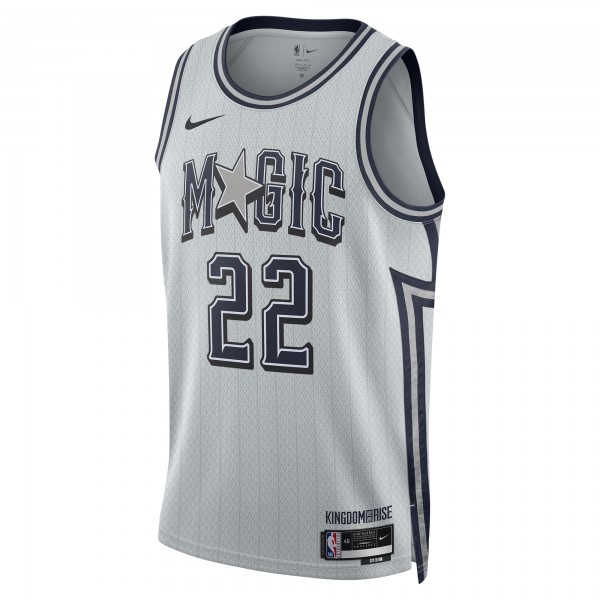 Игровая джерси Franz Wagner Orlando Magic Nike Unisex 2024/25 Swingman Player - City Edition - Silver